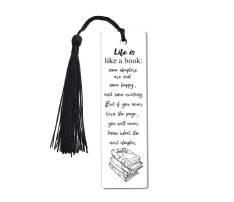 Acrylic Bookmark With Tassel