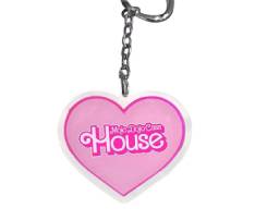 Heart Shaped Acrylic Keychain