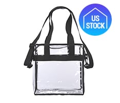 Transparent Tote Bag with Zipper