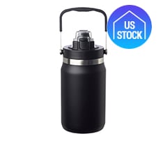 Double Wall Stainless Steel Bottle, 64 oz.