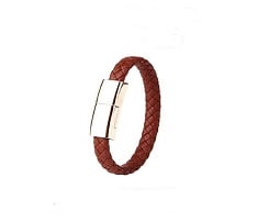 Micro USB Leather Bracelet Fast Charging Cable