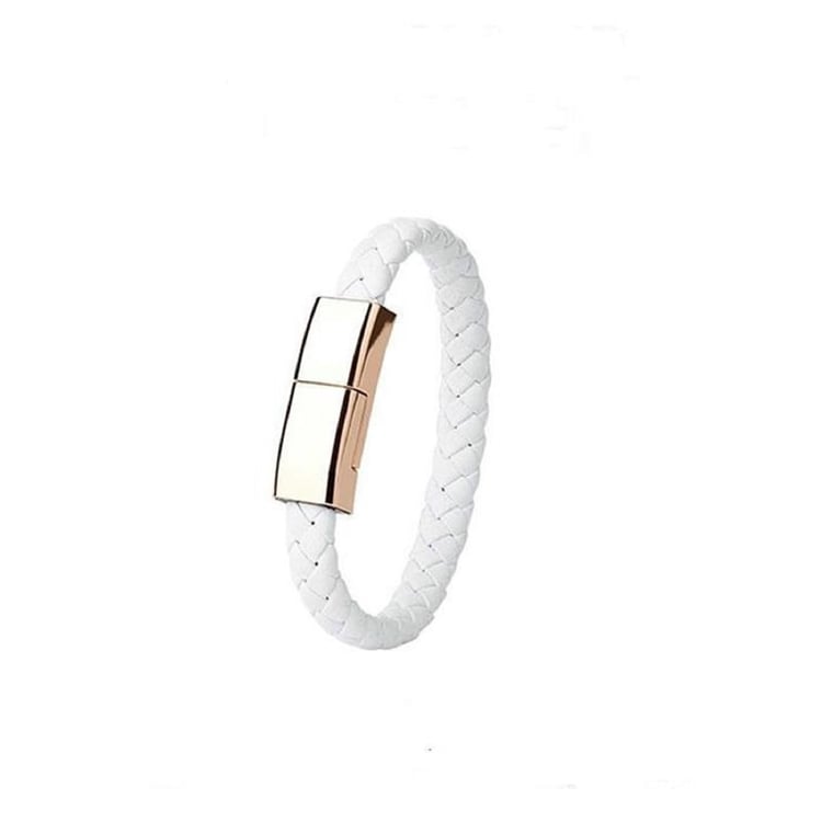Type C USB Leather Bracelet Fast Charging Cable