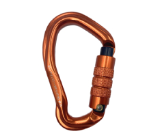 B Ring Twist Gate Aluminum Carabiner