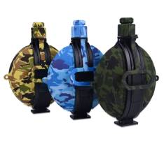 Camouflage Collapsible Water Bottle, 19.8 oz.