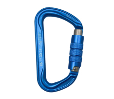 D Ring Style Twist Gate Carabiner