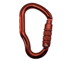 B Shape Triple Gate Aluminum Carabiner