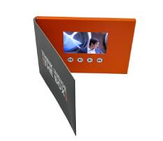 4.5 inch LCD A6 Size Video Brochure