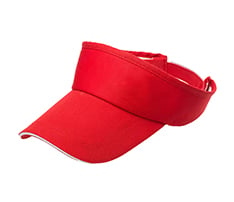 Adjustable Polyester Sun Visor Cap