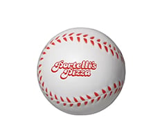 Baseball Shaped PU Stress Reliever
