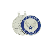 Magnetic Golf Hat Clip with Ball Marker
