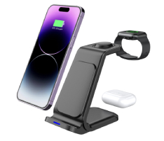 3 in 1 Wireless Charging Station, 15W