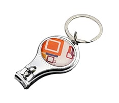 Nail Clipper with Keychain and Bottle Opener
