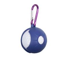 Silicone Golf Ball Holder with Carabiner