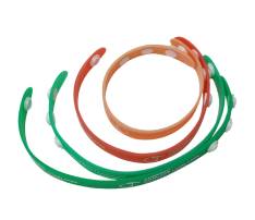 Snap-Fastener Adjustable Silicone Wristband