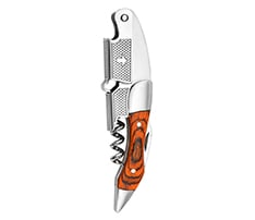 Portable Wine and Beer Bottle Opener with Knife