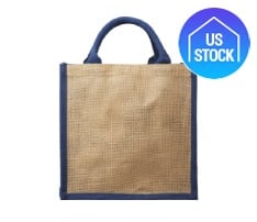 Laminated Jute Tote Bag