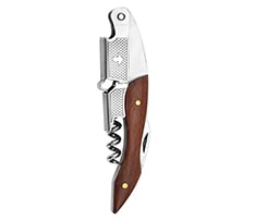 Foldable Stainless Steel Wine and Beer Opener with Knife