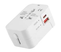 Type C USB A Universal Fast Charge Adapter - QC18W + PD20W