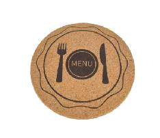 Eco-friendly Round Cork Wood Coaster