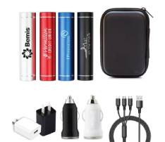 4-in-1 Power Bank Travel Charging Set