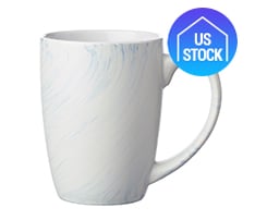 Marble Glaze Ceramic Mug, 10 oz.
