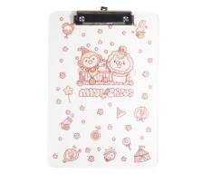 Transparent Acrylic Clipboard with Metal Clip