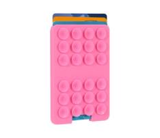 Silicone Suction Card Holder Phone Mount Wallet
