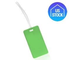 Plastic Luggage Tag with PVC Strap