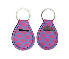 Quarter Coin Holder Keychain