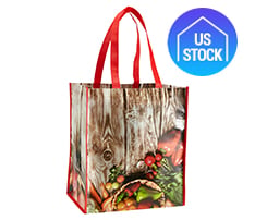 Laminated Veggie Tote Bag