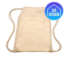 Eco-Friendly Cotton Drawstring Backpack