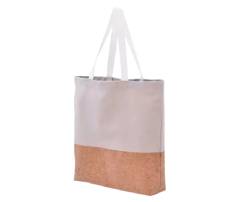 Canvas Cork Bottom Tote Bag
