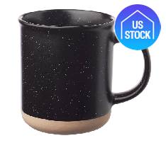 Aurora Speckled Ceramic Coffee Mug, 13.5 oz.