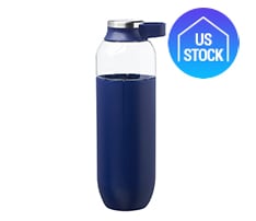 Plastic Water Bottles with Carrier Handle, 27 oz.