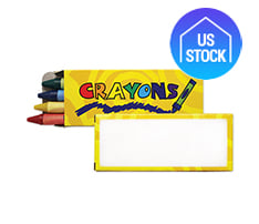 4-Pack Wax Crayons