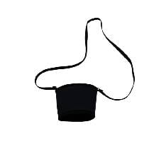 Coffee Cup Holder Sleeve with Lanyard, 16 oz.