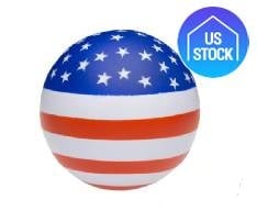 American Flag Round Stress Relief Ball