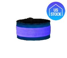LED Light Up Tube Slap Wristband