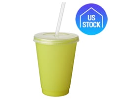 Color Changing Tumbler with Straw, 16 oz.