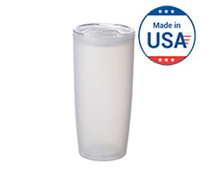 Double Wall Plastic Tumbler, 22 oz.