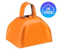 3-inch Classic Metal Cow Bell