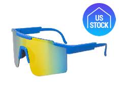 UV400 Athletic Mirror Sunglasses