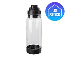 Wide-Opening Plastic Water Bottle, 40 oz.