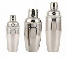 Single Wall Stainless Steel Cocktail Shaker