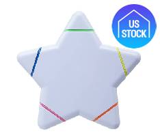 5 Color Star Shape Highlighter