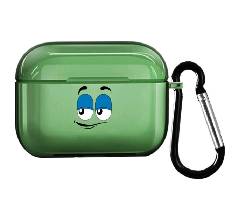 Shockproof TPU Earbud Case with Carabiner