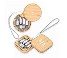 15W Wireless Charger with 5-in-1 Cable Kit