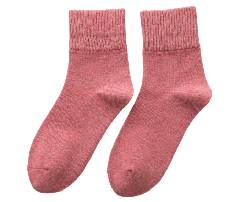 High Ribbed Women Cotton Socks