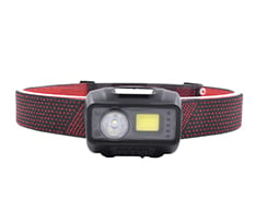 Outdoor Safety Headlamp with LED Sensor