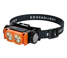 Rechargeable ABS Headlamp with LED Sensor Headlight